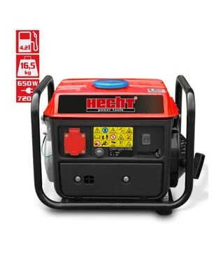 Генератор бензиновий HECHT GG 950 DC, однофазний