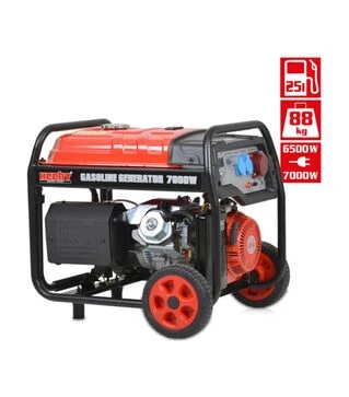 Генератор бензиновый HECHT GG 8000, трехфазный