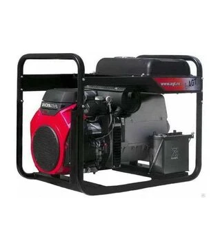 Генератор зварювальний бензиновий AGT WAGT 300 DC HSBE, 4/10 кВА, 3,2/8 кВт, трифазний (WAGT300DCHSBE)