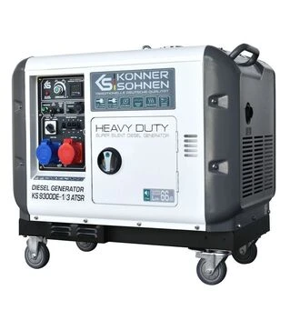 Генератор дизельний Konner&amp;Sohnen KS 9302DE-1/3 ATSR (6/7.5 кВт) (KS9302DE-1/3ATSR)