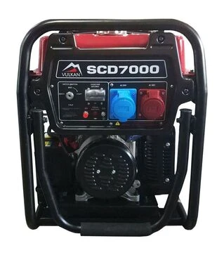 Генератор дизельный Vulkan SCD7000, 2,5/5 кВт, трехфазный (SCD7000)