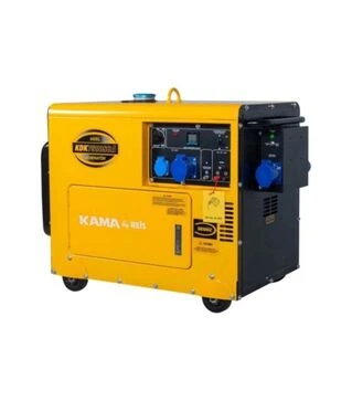 Генератор дизельный KAMA KDK7500SCA, 5,5 кВт, 6,9 кВА (KDK7500SCA)