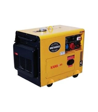 Генератор дизельный KAMA KDK7500SC3, 5,5 кВт, 6,9 кВА, трехфазный (KDK7500SC3)