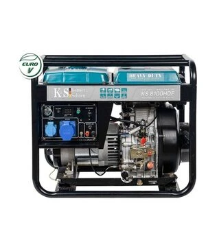 Генератор дизельный K&ouml;nner&amp;S&ouml;hnen KS 8100HDE-1/3 ATSR, одно/трехфазный (KS 8100HDE-1/3 ATSR)