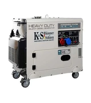 Генератор дизельный K&ouml;nner&amp;S&ouml;hnen KS 8200HDES-1/3 ATSR, одно/трехфазный (KS 8200HDES-1/3 ATSR)