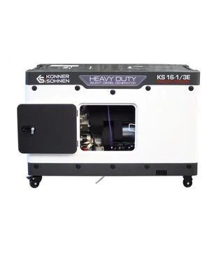 Генератор дизельный K&ouml;nner&amp;S&ouml;hnen KS 16-1/3E, 15 кВт, одно/трехфазный (KS 16-1/3E)