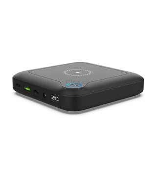 Універсальна мобільна батарея PowerPlant PD 60W, 24000mAh, 2xUSB-C, USB-A, Wireless (PB930463)
