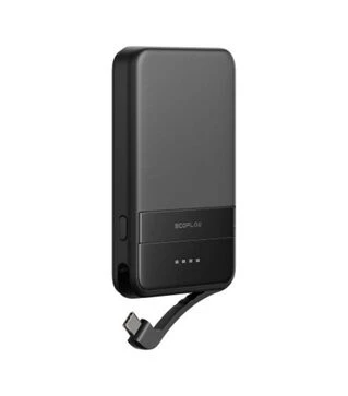 Универсальная мобильная батарея EcoFlow RAPID Magnetic Power Bank 10000, Black (EF-RAPID10000-B-EU)