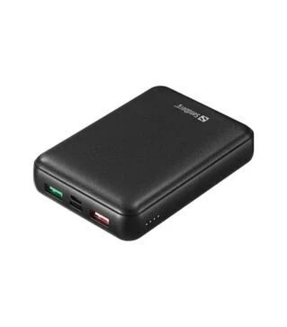 Універсальна мобільна батарея Sandberg 15000 mAh, PD, 45W, 20 В, 2.25 А, QC3.0, USB-C, Micro-USB, USB-A*2 (420-66_)