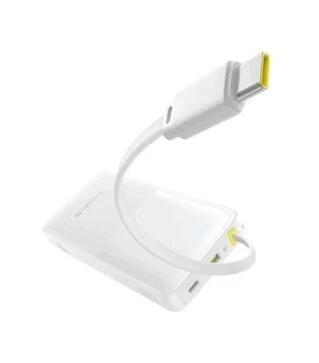 Универсальная мобильная батарея Baseus Bipow 2 Digital Display 10000 mAh, 20W, White (P10077101213-00)