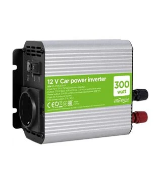 Автомобільний інвертор PowerPlant HYM300-122, 300 Вт