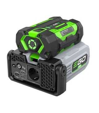 Инвертор EGO PAD5000E 56-220В, 400Вт, с LED-фонарем (F130018001)