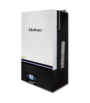 Инвертор гибридный Qoltec QLT-8, 8 кВт, 48 В, 120 A, 1 фаза, 2 MPPT, Parallel (QLT-8-53889)