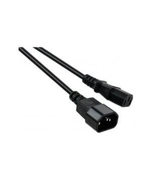 Кабель живлення Vinga C13 - C14, 1,8 м (VCPP5C13141.8BK)
