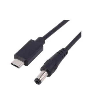 Кабель живлення XoKo USB-C &ndash; DC 5,5x2,1 мм, 18 В &ndash; 20 В, 1 м (XK-DC5521)