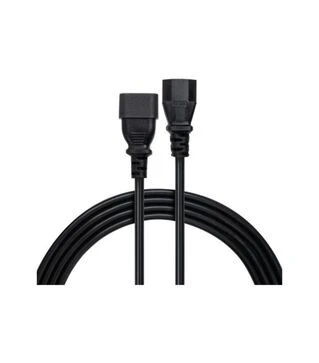 Кабель питания Vinga C13 - C14, 1,8 м, 0,75 мм&sup2;, copper (VYPCC13141875CU)