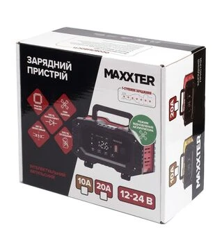 Зарядний пристрій для АКБ Maxxter 12&ndash;24В, 20А (MX-CHR-1224V20P)