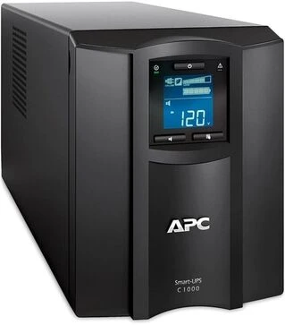 Джерело безперебійного живлення APC Smart-UPS C 1000VA/600W, LCD, USB, SmartConnect, 8xC13 (SMC1000IC)