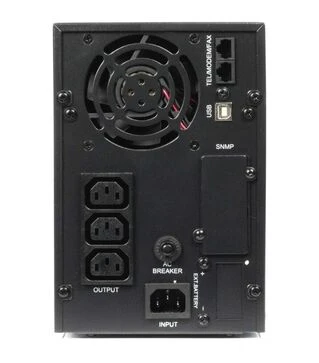 Джерело безперебійного живлення EnerGenie 2000VA/1200W LCD, USB (EG-UPS-PS2000-01)
