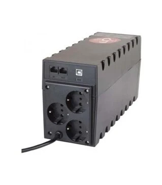 Источник бесперебойного питания Powercom RPT-600AP Schuko, 600VA/360W (RPT-600AP Schuko)