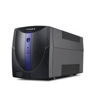 Источник бесперебойного питания Vinga VPE-600P LED 600VA Plastic Case, 600VA/360W (VPE-600P)