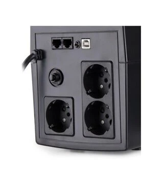 Джерело безперебійного живлення Vinga VPE-1200PU LED 1200VA plastic case, 1200VA/720W, USB (VPE-1200PU)