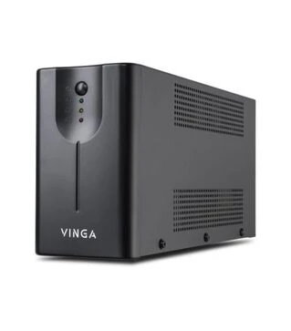 Источник бесперебойного питания Vinga VPE-600MU LED 600VA Metal Case, 600VA/360W, USB (VPE-600MU)