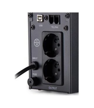 Источник бесперебойного питания Vinga VPE-600MU LED 600VA Metal Case, 600VA/360W, USB (VPE-600MU)