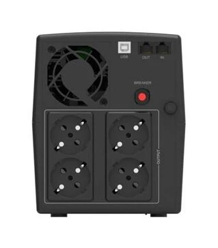 Джерело безперебійного живлення PowerWalker VI 1500 STL, 1500VA/900W, LCD, USB (10121076)