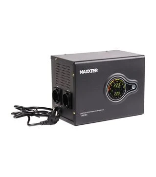 Джерело безперебійного живлення Maxxter 1000VA/600W LCD (MX-HI-PSW1000-01)