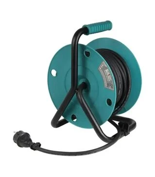 Мережевий подовжувач на котушці Konner&amp;Sohnen 3000Вт, 3х1,5 мм&sup2;, 4 розетки, чорний, 15 м (KSCR-15M)