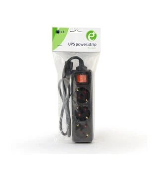 Сетевой удлинитель-фильтр EnerGenie для ИБП, 3 розетки, 0,6 м (EG-PSU3-01)