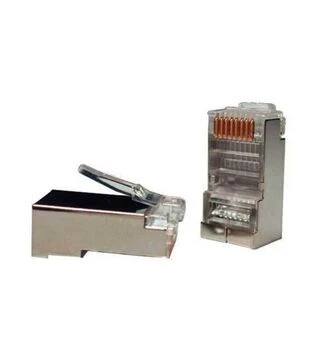 Конектор Ritar RJ-45, Cat.5e, FTP, 8P8C, 100 шт (00185)