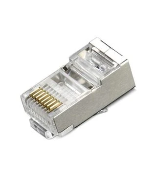 Конектор Merlion RJ-45, Cat.6, FTP, 8P8C, 100 шт (10567)