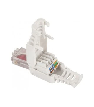 Конектор Kingda RJ-45, Cat.6, UTP, 8P8C, безінструментальний, 1 шт (KD-PGU8054-C6)