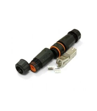 Конектор Eserver RJ-45, Cat.6A, STP, IP68, водонепроникний (WT-2611)