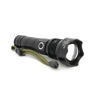 Фонарь ручной BP-X718 P90, Zoom, 1 режим, черный (BP-X718 P90)