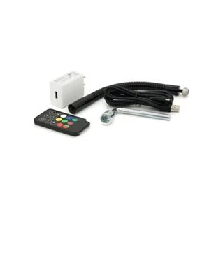 Фонарь ручной светодиодный RGB, белый (P120RGB)