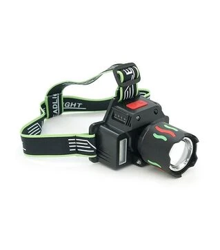 Ліхтар налобний Bailong BL-H36-TG, 3+3 режими, Zoom, чорний (BL-H36-TG)