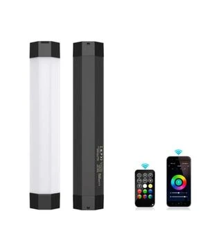 Ліхтар кемпінговий LUXCEO P200RGB, 12 режимів, чорний/білий (P200RGB)