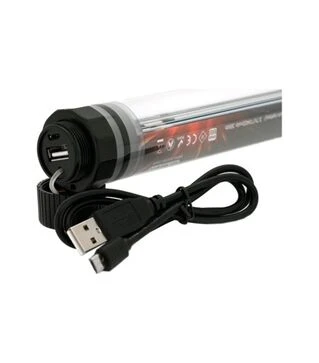 Фонарь кемпинговый LUXCEO P7RGB, 12 режимов, черный/белый (P7RGB)