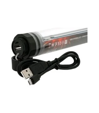 Фонарь кемпинговый LUXCEO LC-P7, 6 режимов, белый/черный (LC-P7)