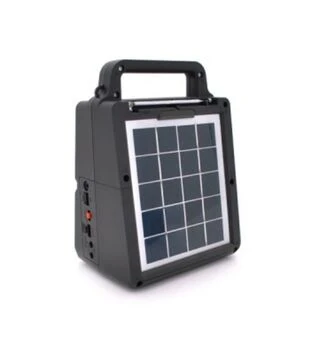 Ліхтар переносний KENSA FP-05-W-S-L, Solar charging, 2 режими, чорний (KENSA FP-05-W-S-L)