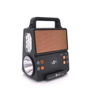 Ліхтар переносний KENSA FP-05-W-S-L, Solar charging, 2 режими, чорний (KENSA FP-05-W-S-L)