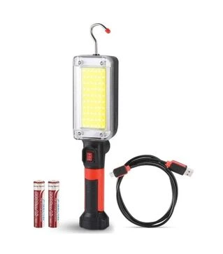 Ліхтар переносний ZJ-8859, чорний/червоний (ZJ-8859)