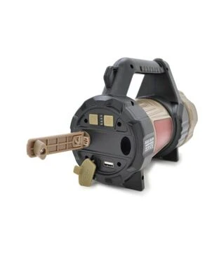 Ліхтар переносний GS910, 4 режими, чорний/бежевий (GS910)