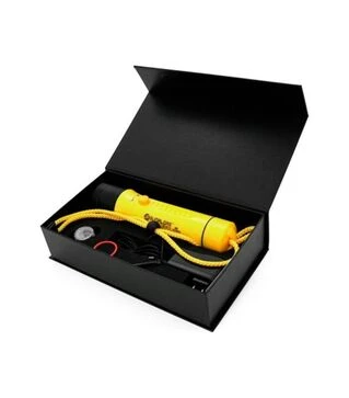 Фонарь для дайвинга A8 Yellow, 3 режима, желтый/черный (A8)