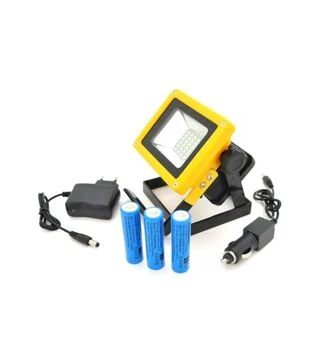 Фонарь-прожектор переносной R15, 20W, 3 режима, желтый (R15)
