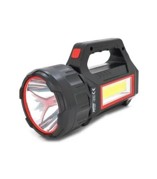 Ліхтар пошуковий Pahther PT-8895, 3+2+2 режими, чорний/червоний (PT-8895)