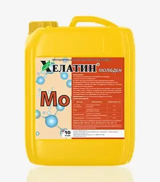 Стимулятор роста Хелатин Молибден, 10 л (Kisson-agro)